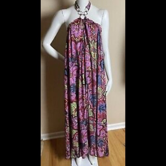 Free People Intimately Tropical Tides Slip Dress Coverup Sz XS NWOT $148 - Picture 3 of 6